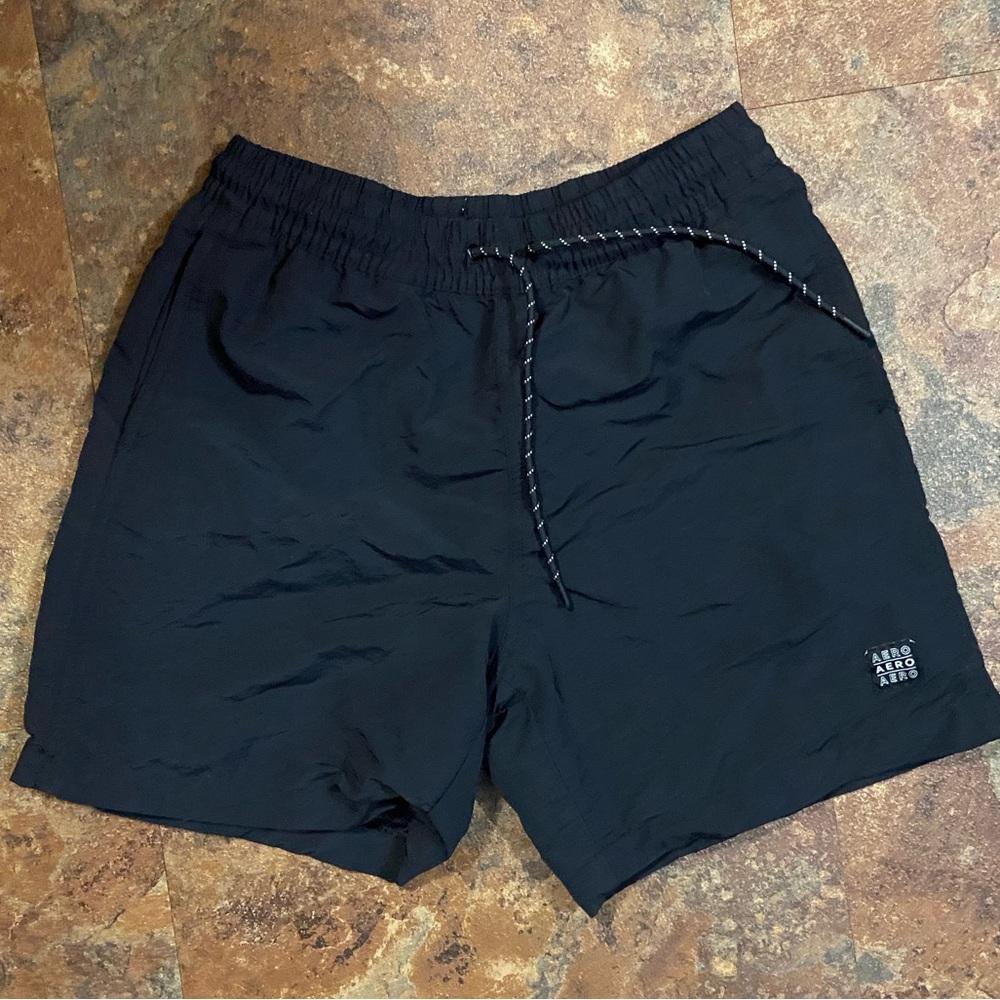 Black Aero Mens Shorts XS